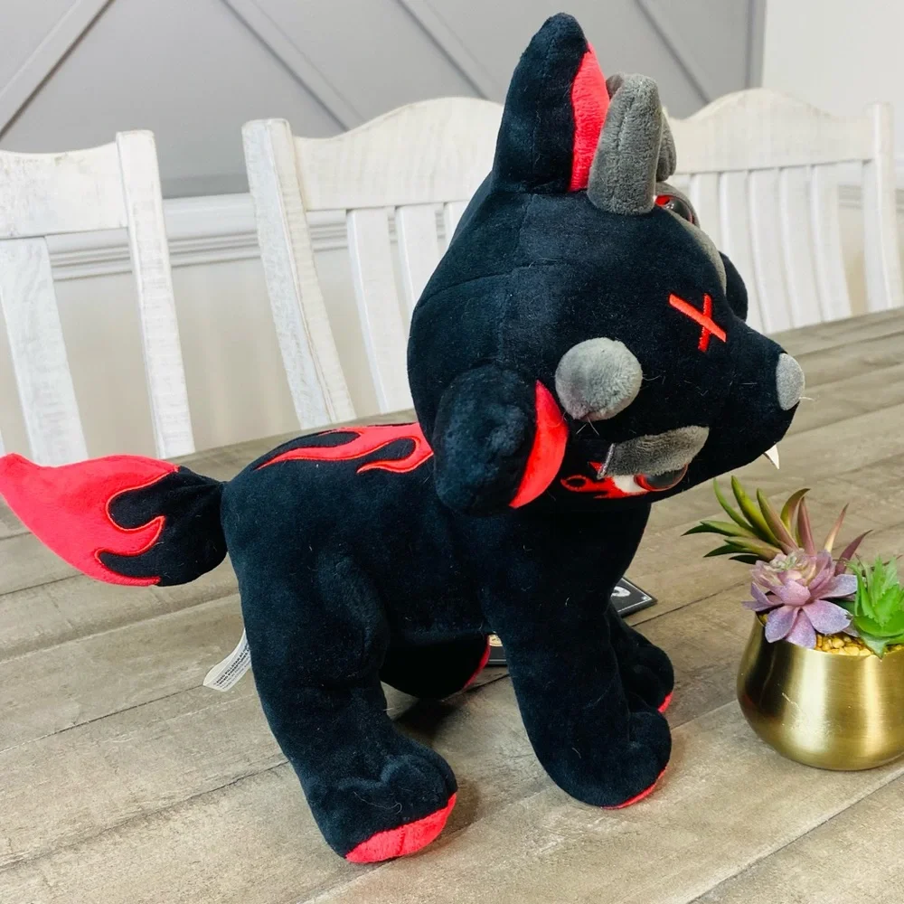 Killstar Kreepture -‎ Hellhound 2020 Two-Headed Dog Goth Stuffy Plush New